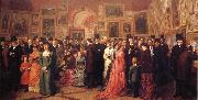 Private View of the Royal Academy 1881, William Powell  Frith
